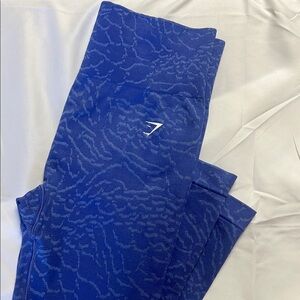 Blue Patterned Leggings